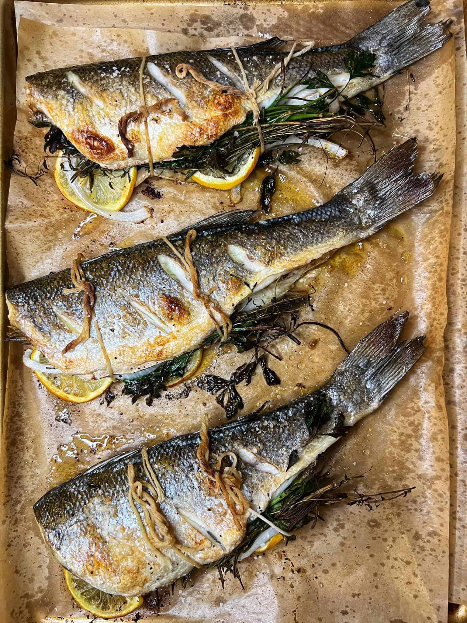 Whole Roasted Branzino: Mediterranean Seafood Sensation