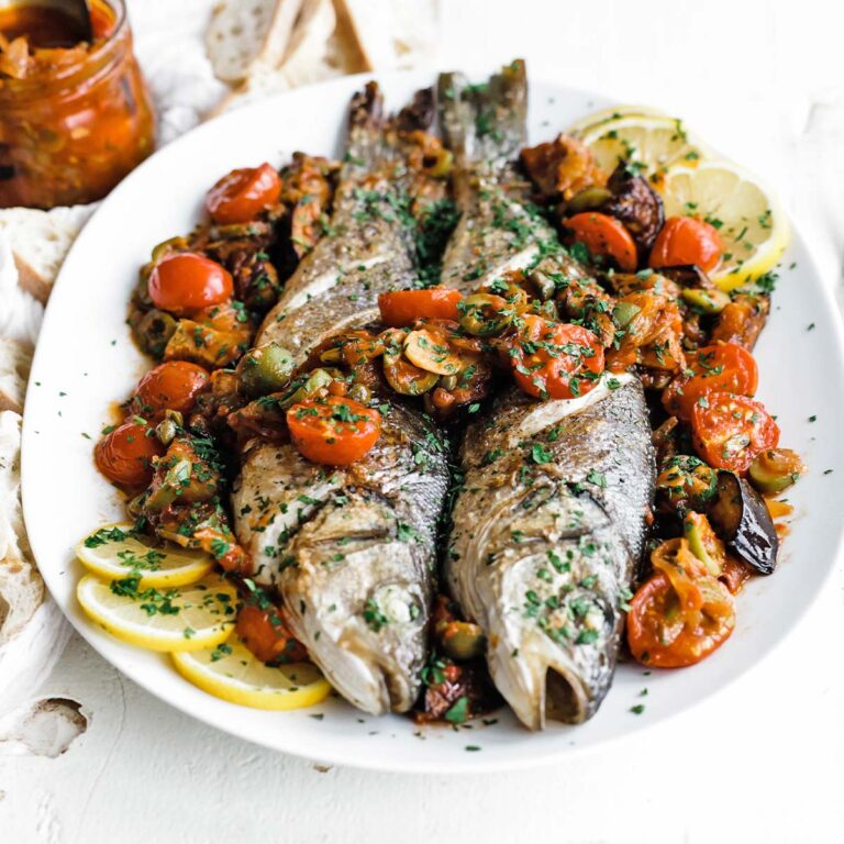 Whole Roasted Branzino: Mediterranean Seafood Sensation